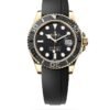 ROLEX YACHT MASTER OYSTER FLEX (GOLD BLACK) VIRAT KHOLI