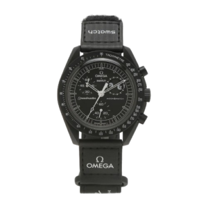 SWATCH X OMEGA BIOCERAMIC MOONSWATCH MISSION TO MOONPHASE SNOOPY BLACK